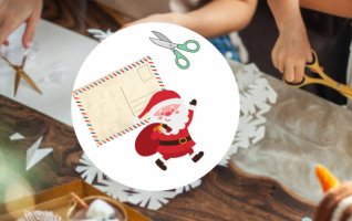 Atelier créatif cartes postales & lettres au Père Noël